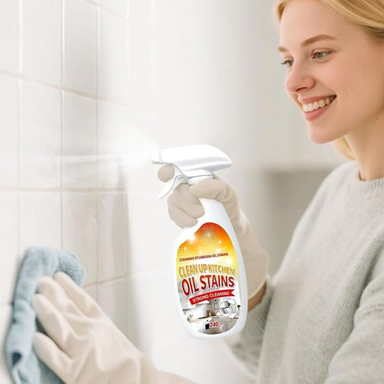 Kraftig köksavfettningsskumrengöring