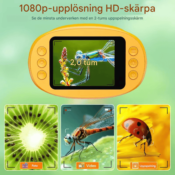 1000X Handhållen Digital Mikroskop