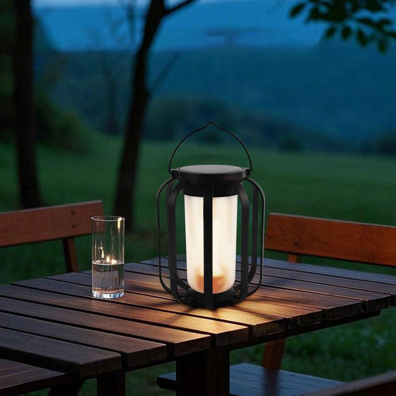 Solcellslampa för utomhusbruk med 4 lägen