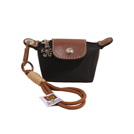 Mini Nylon Dumpling Myntväska