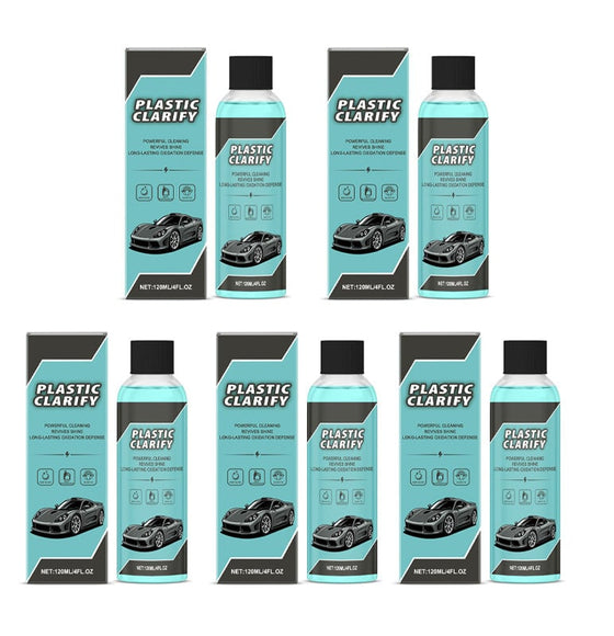 Rengörings- och vårdmedel för bilens plastytor