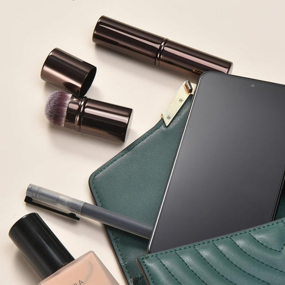 20-delars Sminkborsteset i Kaffebrun Färg