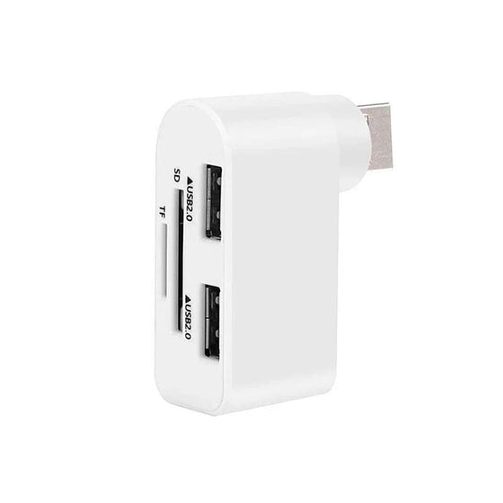 4 i 1 roterbar USB-hubb