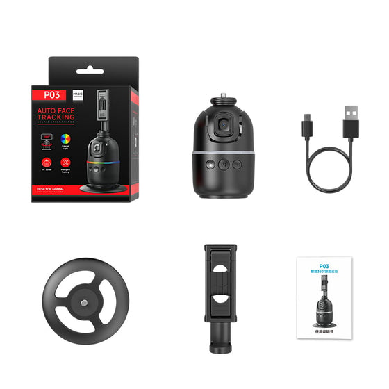 AI-driven helautomatisk telefon-gimbal med spårning