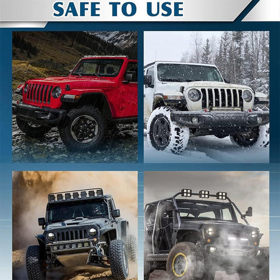 10'' LED-arbetslampa för bil