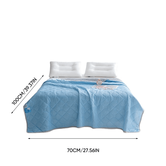 Sommartäcke med glasskänsla