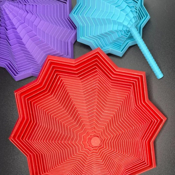 3D-Utskriven Handhållen Stjärnsensorisk Fidgetleksak