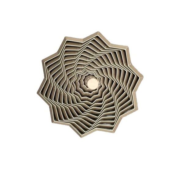 3D-Utskriven Handhållen Stjärnsensorisk Fidgetleksak