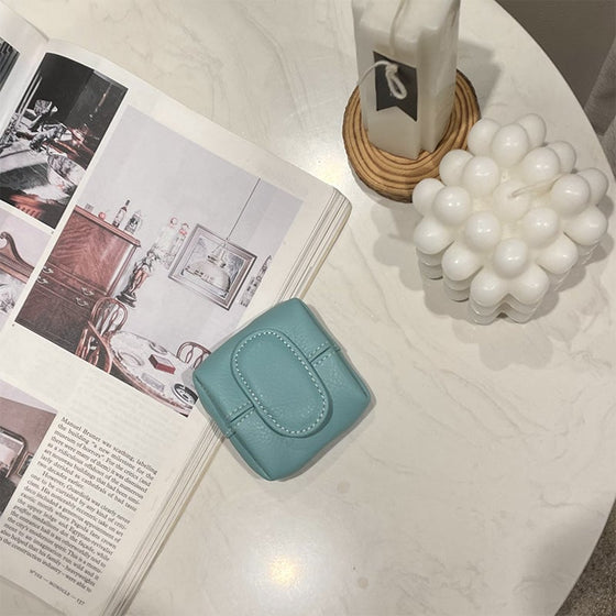 Enfärgad mini-plånbok