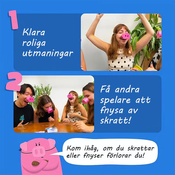 Grisnäspussel & Spelset