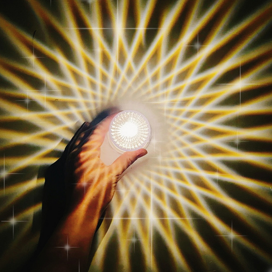 Kreativa Brytande Diamant LED Elektroniska Ljusljus