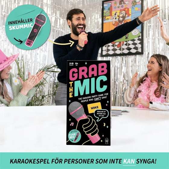 Grab The Mic - Partyspelet för människor som inte kan sjunga!