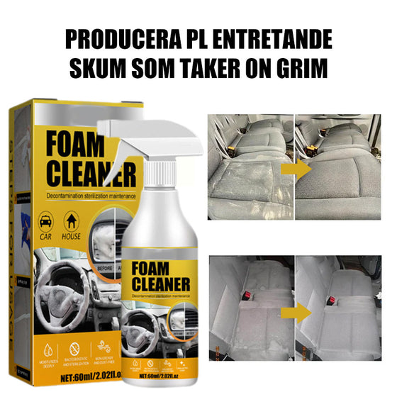 Multifunktionell skumrengöring