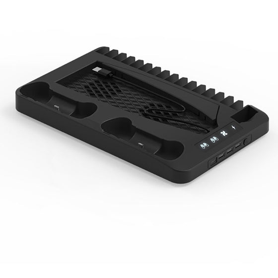 Laddningsstation Kylstativ för Dual PS5 Kontroller