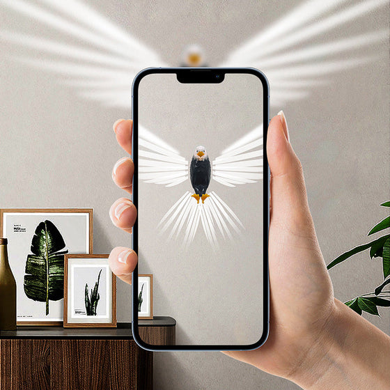 Havsörn dekorativ vägglampa