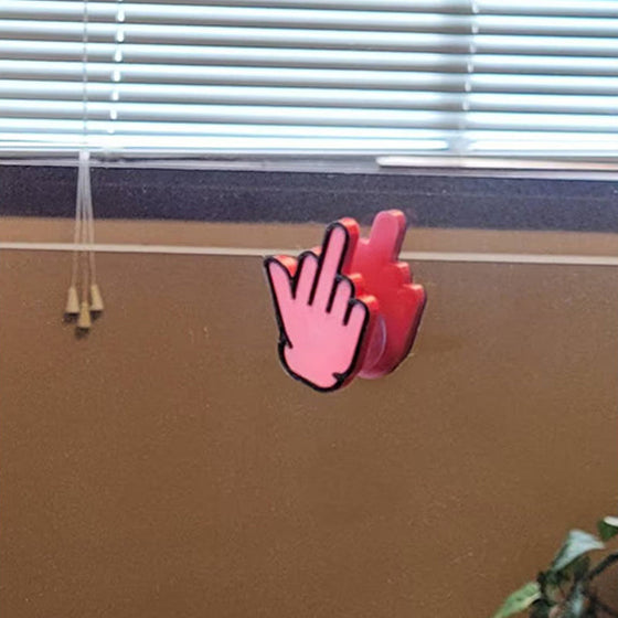 🖕🏻Långfinger Sugkopp