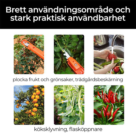 Effektivt verktyg för att samla frukt