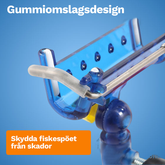 Fiskspö självlåsande tornfäste