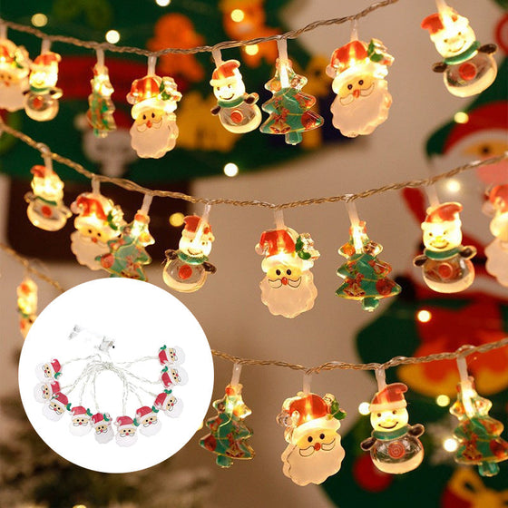 Juledekorationsljussträng