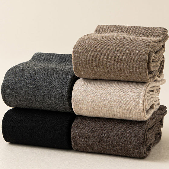 Förtjockade höga strumpor