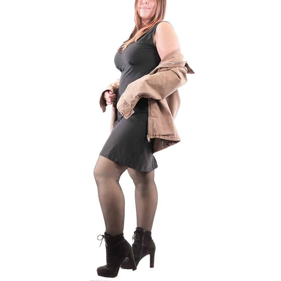 Felfria ben Fake Translucent Warm Strumpbyxor