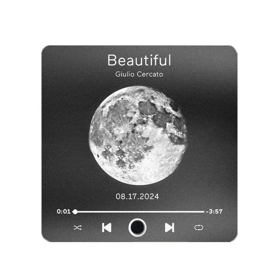 Album kylskåpsklistermärken - Dekorativ musik ram  foton för par