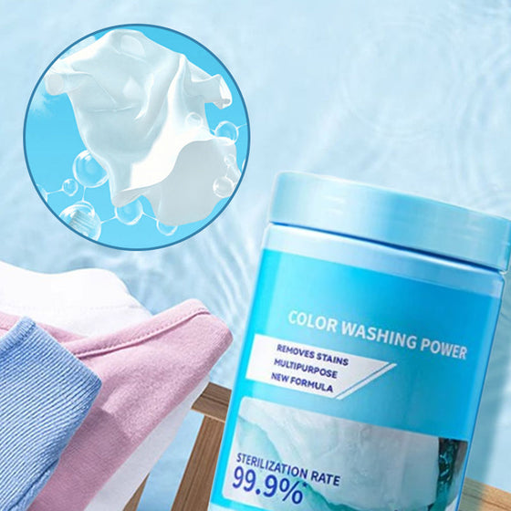 Fläckborttagningspulver med aktivt syre