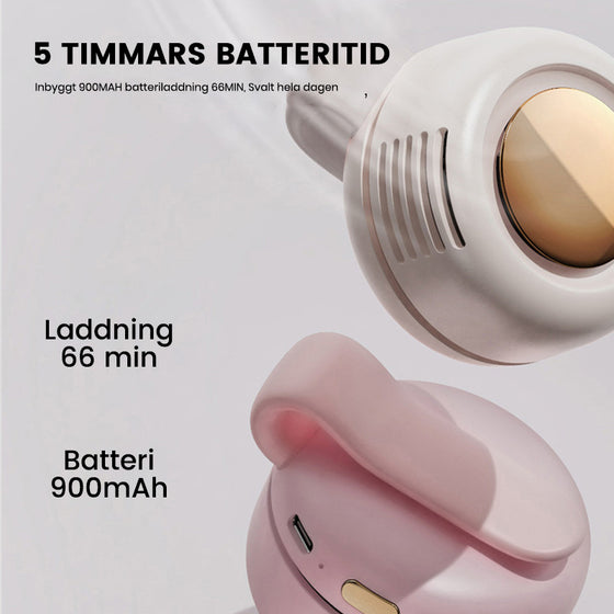 Liten virvelvind Clip Waist Nack Fläkt