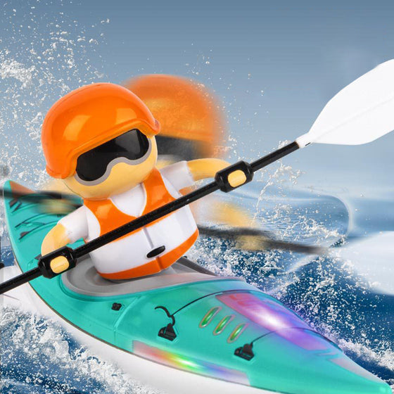 Färgglad fjärrstyrd racerbå