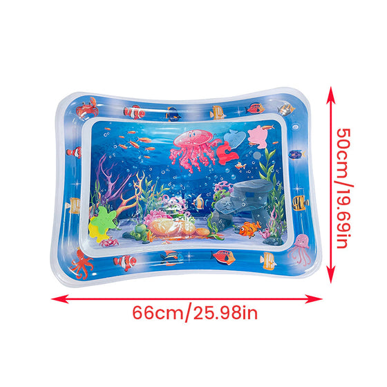 Uppblåsbar vattenmatta för spädbarn, 66*50cm