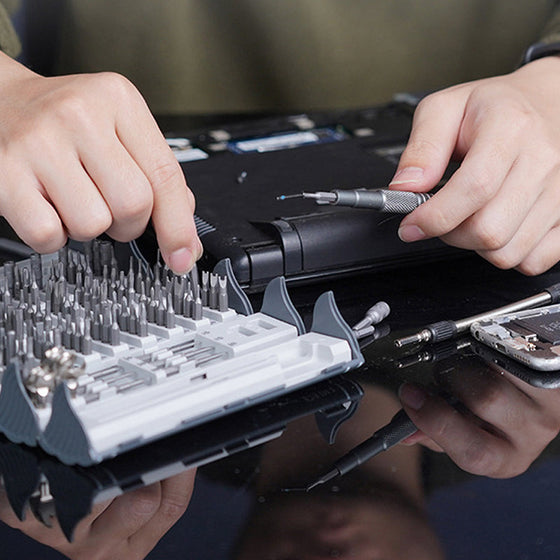 128-i-1 precisionsskruvmejsel-sats