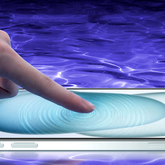 Dammfri skärmfilm för iPhone