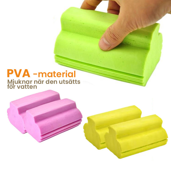 PVA vattenabsorberande svamp