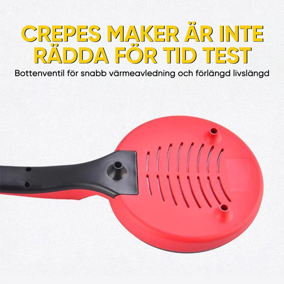 Bärbar Crepes Maker