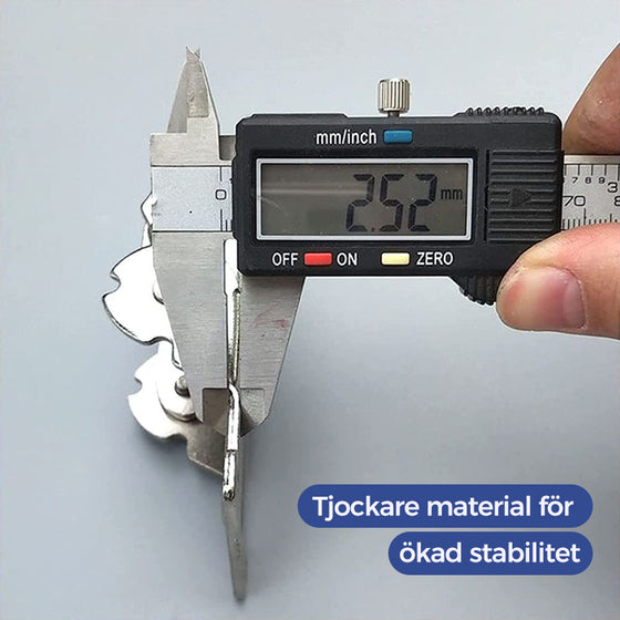 Fällbart bordsbensgångjärn