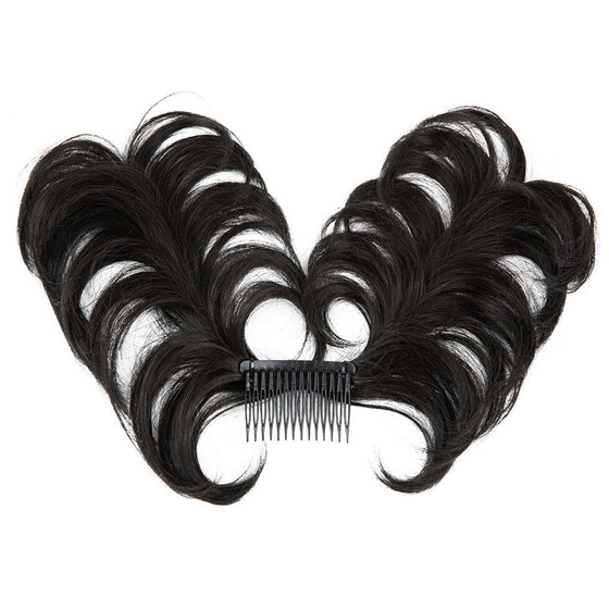 Enkel elegans med sidokam och hårklämma