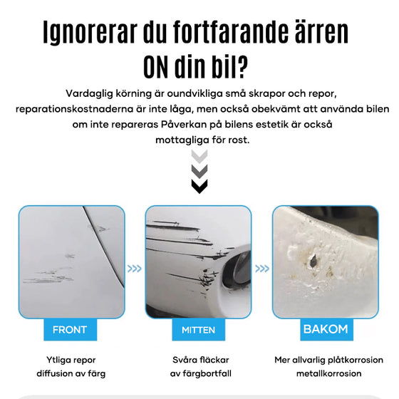 Fyldepen til restauration af billak