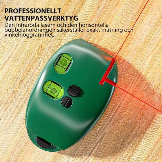 Elektronisk 90-graders laser-skala