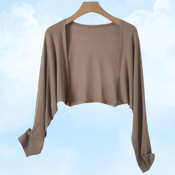 Håll dig sval och snygg solstickad kofta