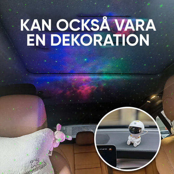 Astronaut stjärnhimmelprojektorlampa
