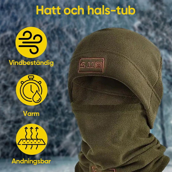 Balaclava huvansiktsmask i polarfleece