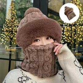 Huvudskydd med öronskydd för vinterbruk