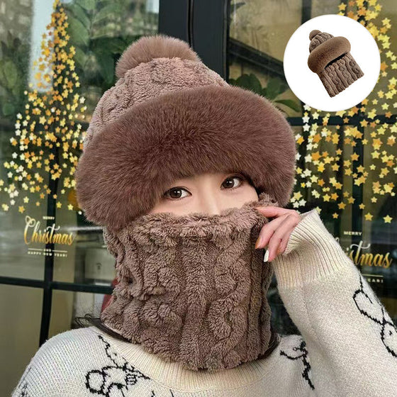 Huvudskydd med öronskydd för vinterbruk