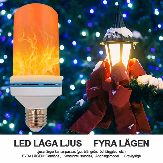 LED-Låglampa med gravitationsavkännande effekt