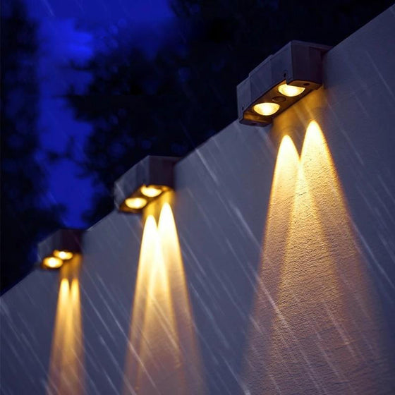 Solar Utomhus Vattentät Vägglampa