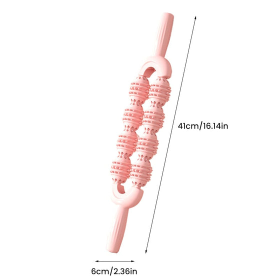 Dual-Row 8-hjuls sensorisk massagepinne