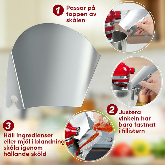 Rostfritt stål hällskydd