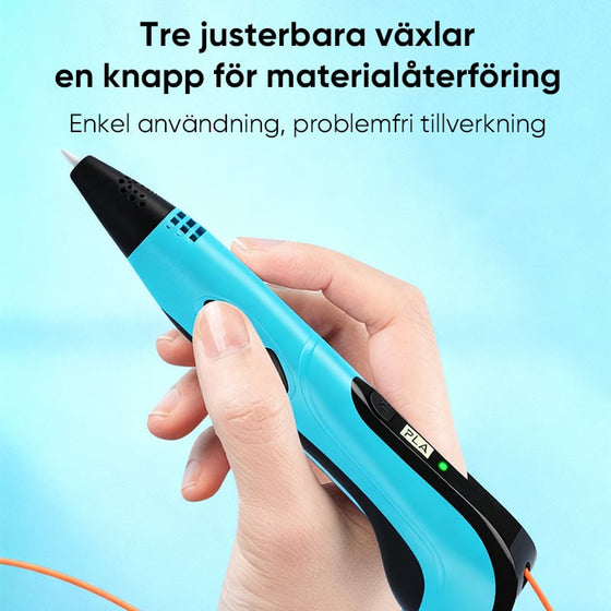 Barnens pedagogiska DIY-skapande 3D-ritningspenna