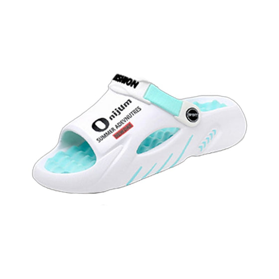 Sommarslip-on sandaler med halkskydd