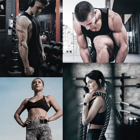 Vikbar push up-bräda